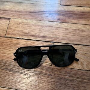Ray-Ban Dark Aviator Sunglasses